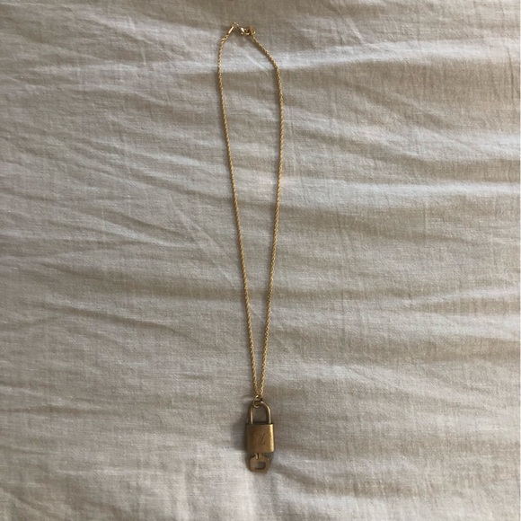 Louis Vuitton Lock Necklace - Picture 2 of 3